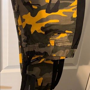 Fashion Nova camo joggers